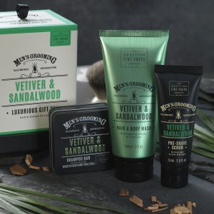 Men's Grooming Vetiver & Sandalwood nawilżający krem do twarzy dla mężczyzn - obrazek 10